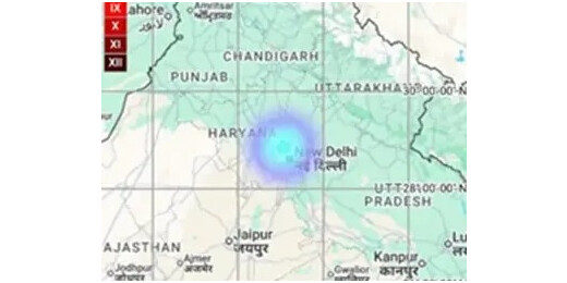 दिल्ली-NCR में भूकंप से दहशत, तीन दिन में दूसरी बार कांपी धरती